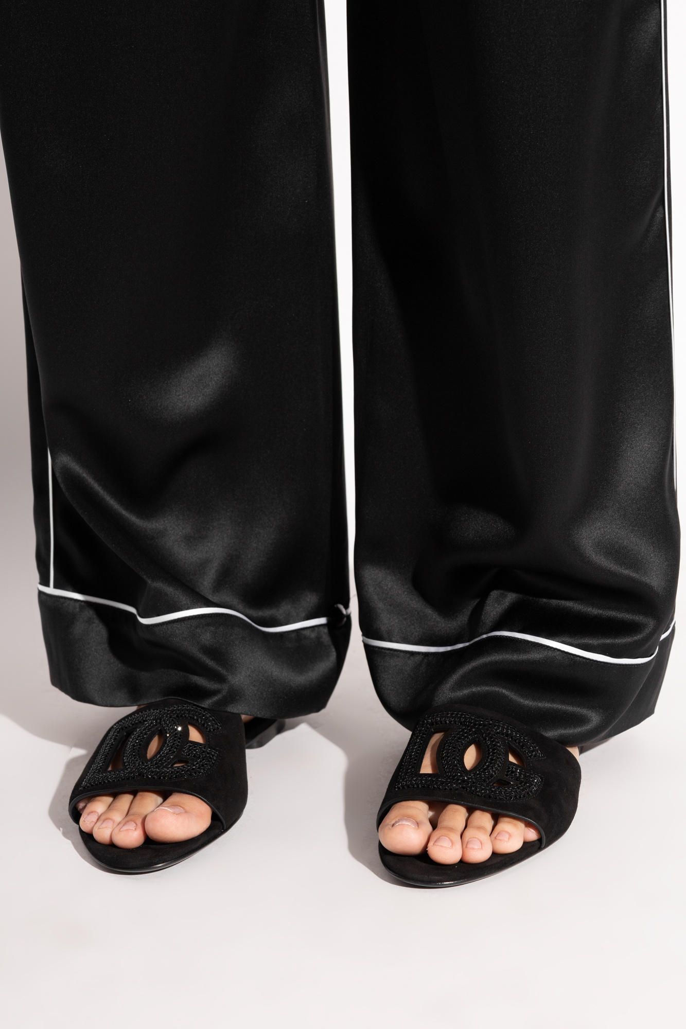DOLCE & GABBANA ダブルバックルシューズ org.jpg